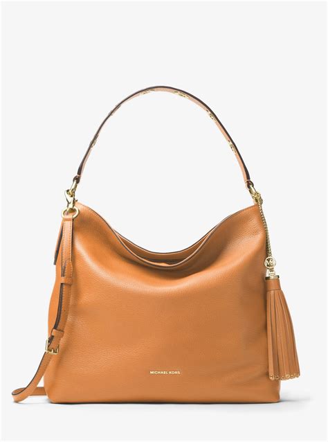 michael kors marilyn handbag|brooklyn large leather shoulder bag.